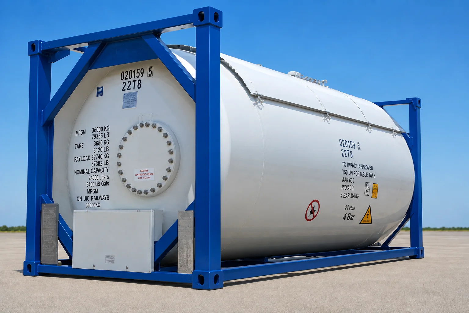 ISO Tank T50 supplied by Your Best Solution
